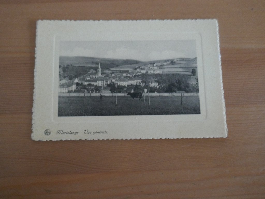 martelange vue générale, Ophalen of Verzenden, Ongelopen, Luxemburg