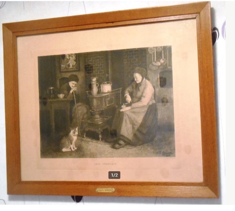 Lithographie, Antiquités & Art, Art | Lithographies & Sérigraphies, Signé, Enlèvement, Lithographie