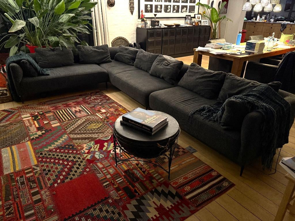 Grote L-zetel in goede staat!, 300 cm ou plus, Scandinavisch, Comme neuf, Enlèvement