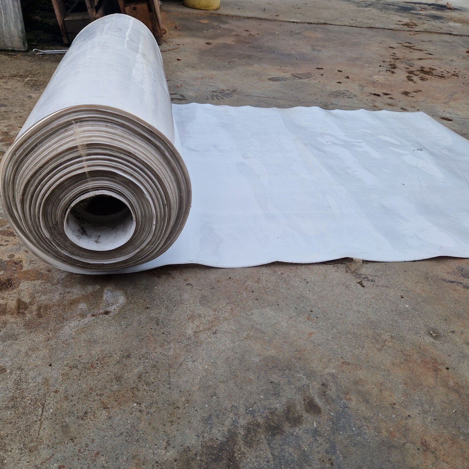 witte sterke  plastiek, Ophalen, Nieuw
