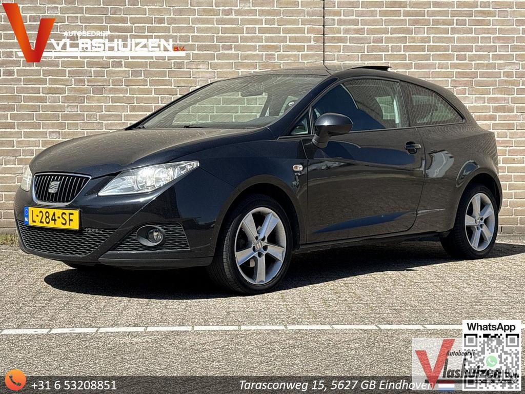 Seat Ibiza SC 1.2 TSI Sport | Climate | Cruise, Auto's, Seat, Zwart, Bedrijf, Handgeschakeld, 119 g/km