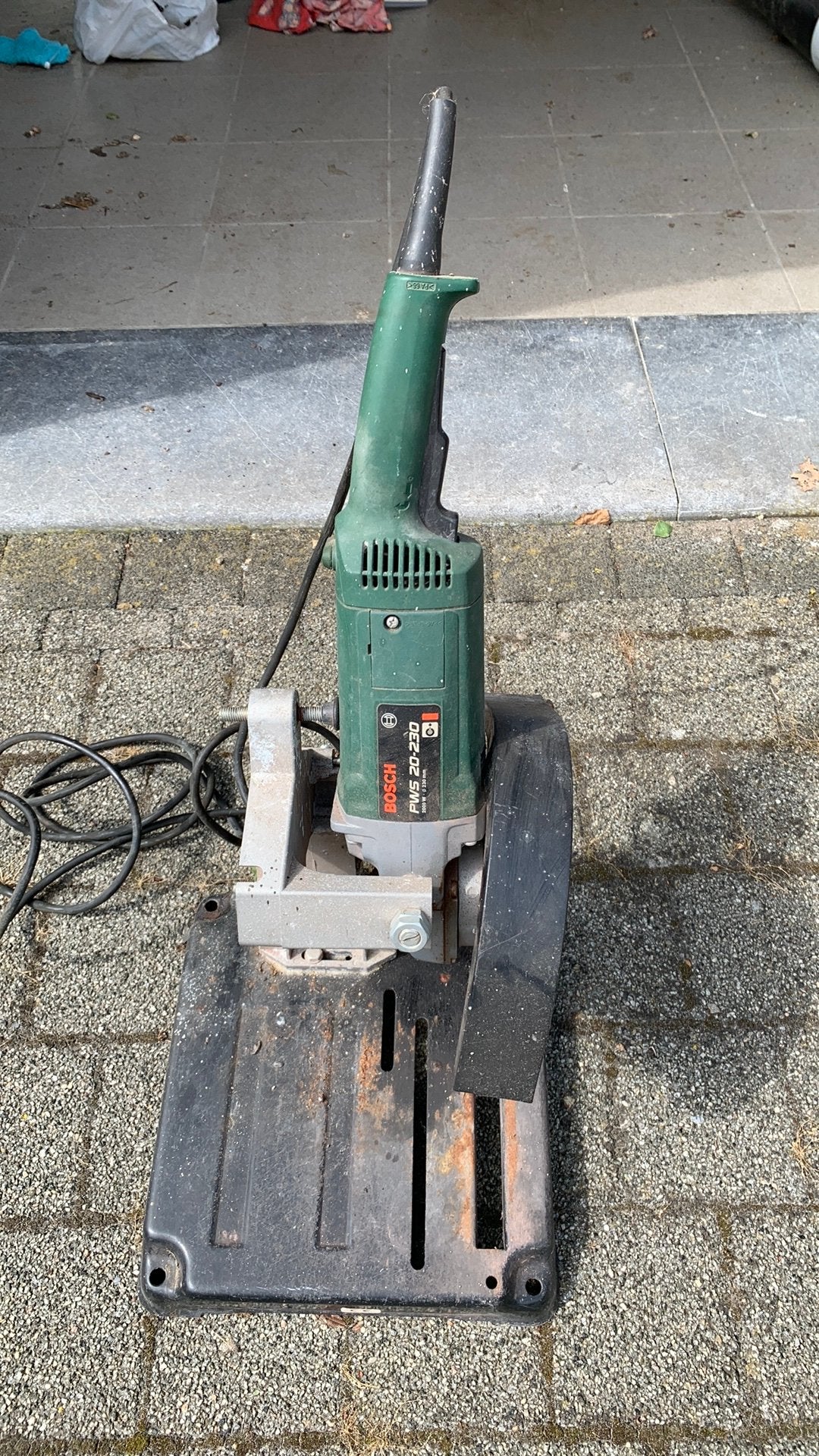 Bosch slijpschijf, Bricolage & Construction, Outillage | Ponceuses, Enlèvement, Utilisé, 1200 watts ou plus