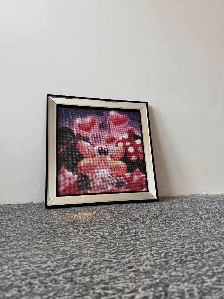 Diamond painting, Ophalen, Zo goed als nieuw, Klaar om op te hangen, Diamond painting