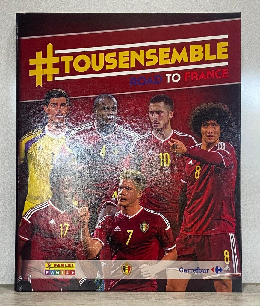 Rode duivels - Road to France 2015–Compleet & Nieuwstaat!, Enlèvement, Neuf, Cartes de joueur