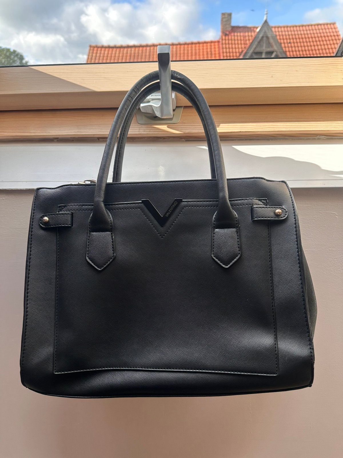 Handtas, Handtassen en Accessoires, Verzenden, Gebruikt, Zwart, Handtas
