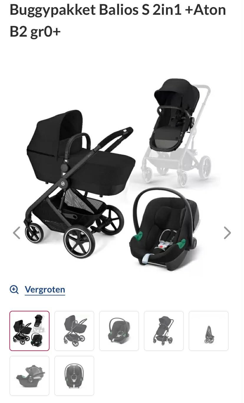 Buggy avec tous les accessoires, Enlèvement, Comme neuf