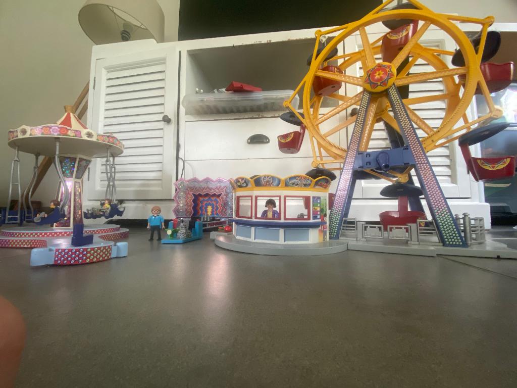 Playmobil kermis, Ophalen, Zo goed als nieuw, Complete set