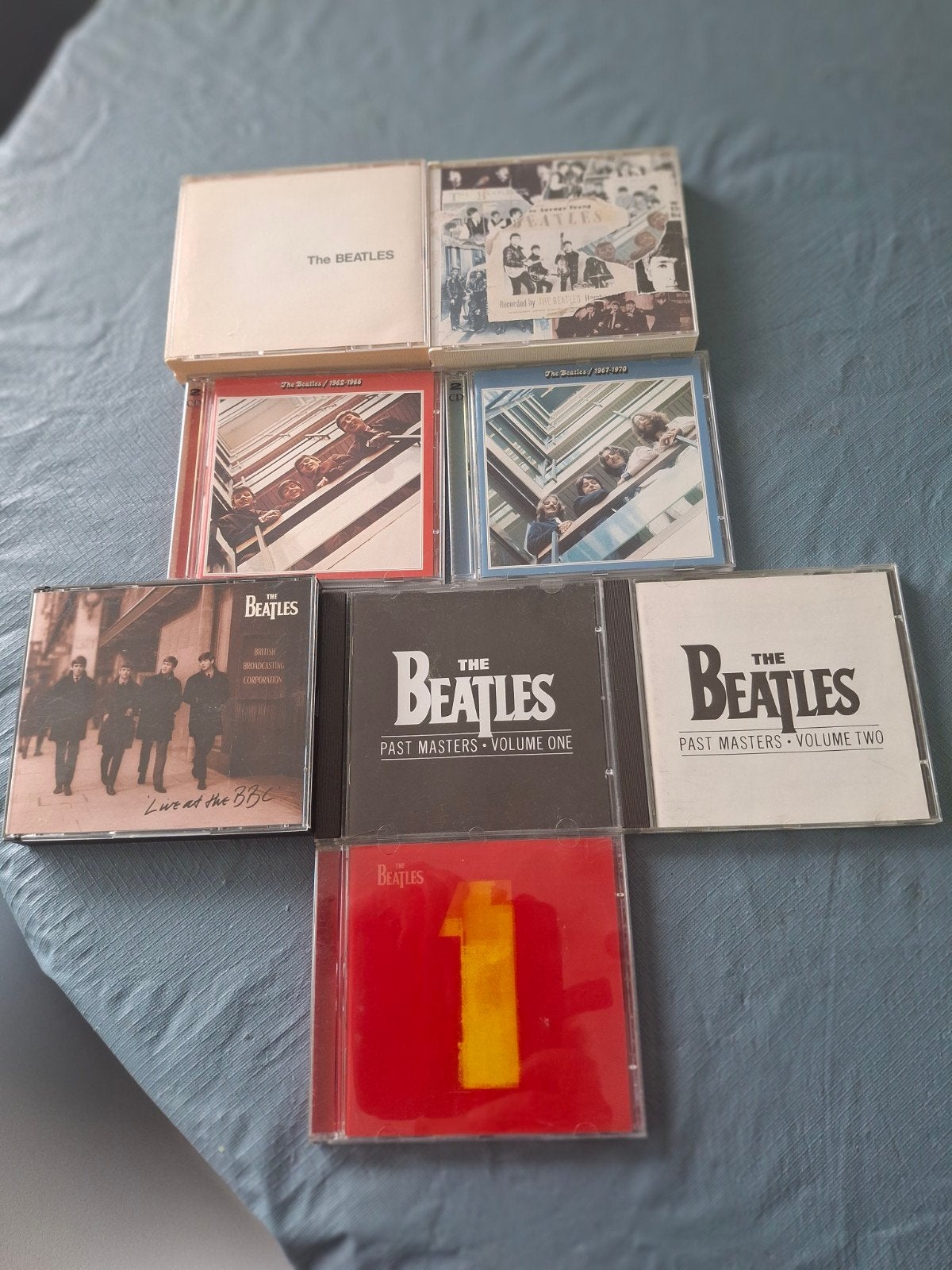 Dubbel + enkel cds beatles, Ophalen of Verzenden