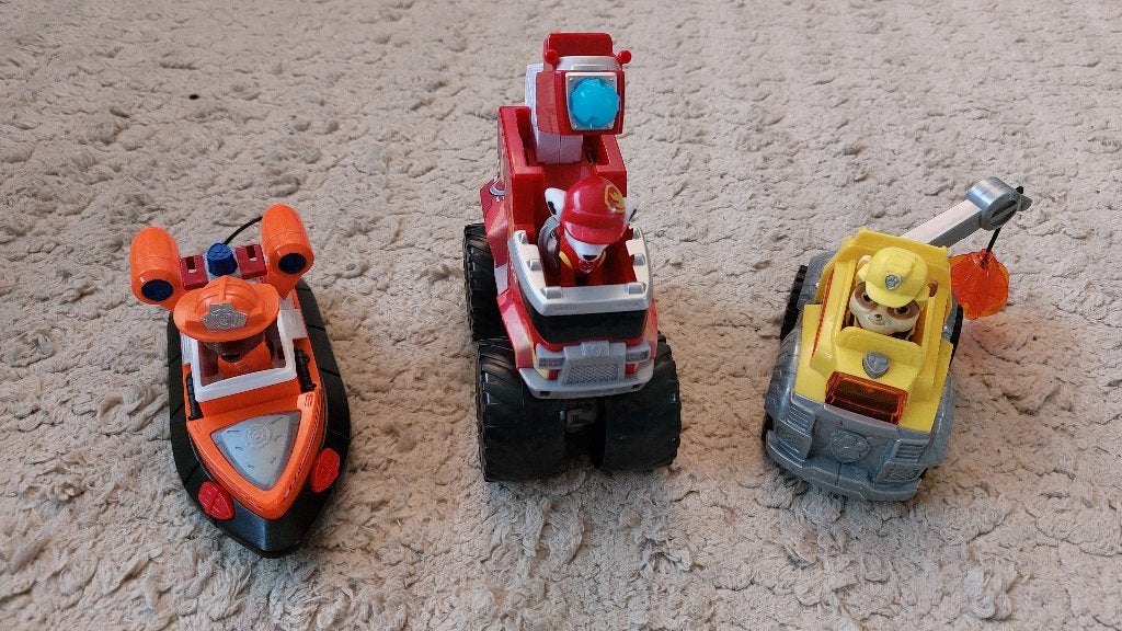 Diverse paw patrol pups, Enlèvement, Utilisé