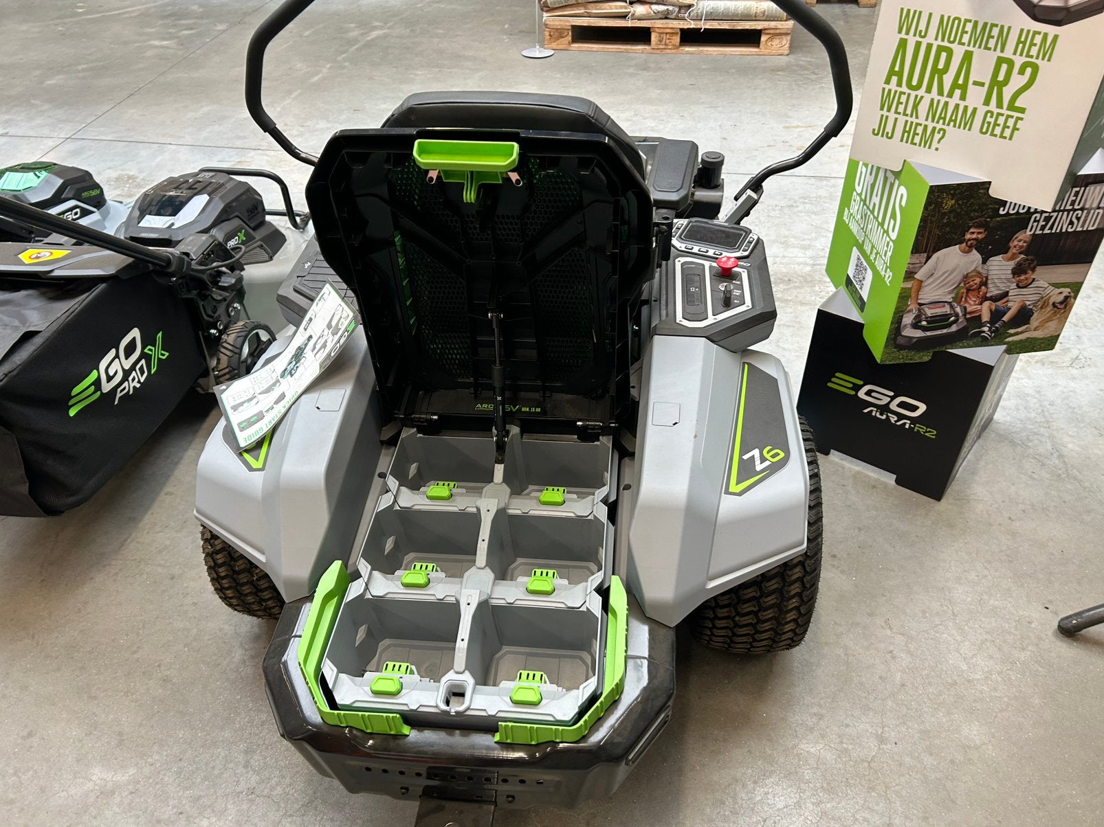 Ego Zero turn maaier op accu, Tuin en Terras, Ophalen, Nieuw, EGO POWER, 90 tot 120 cm