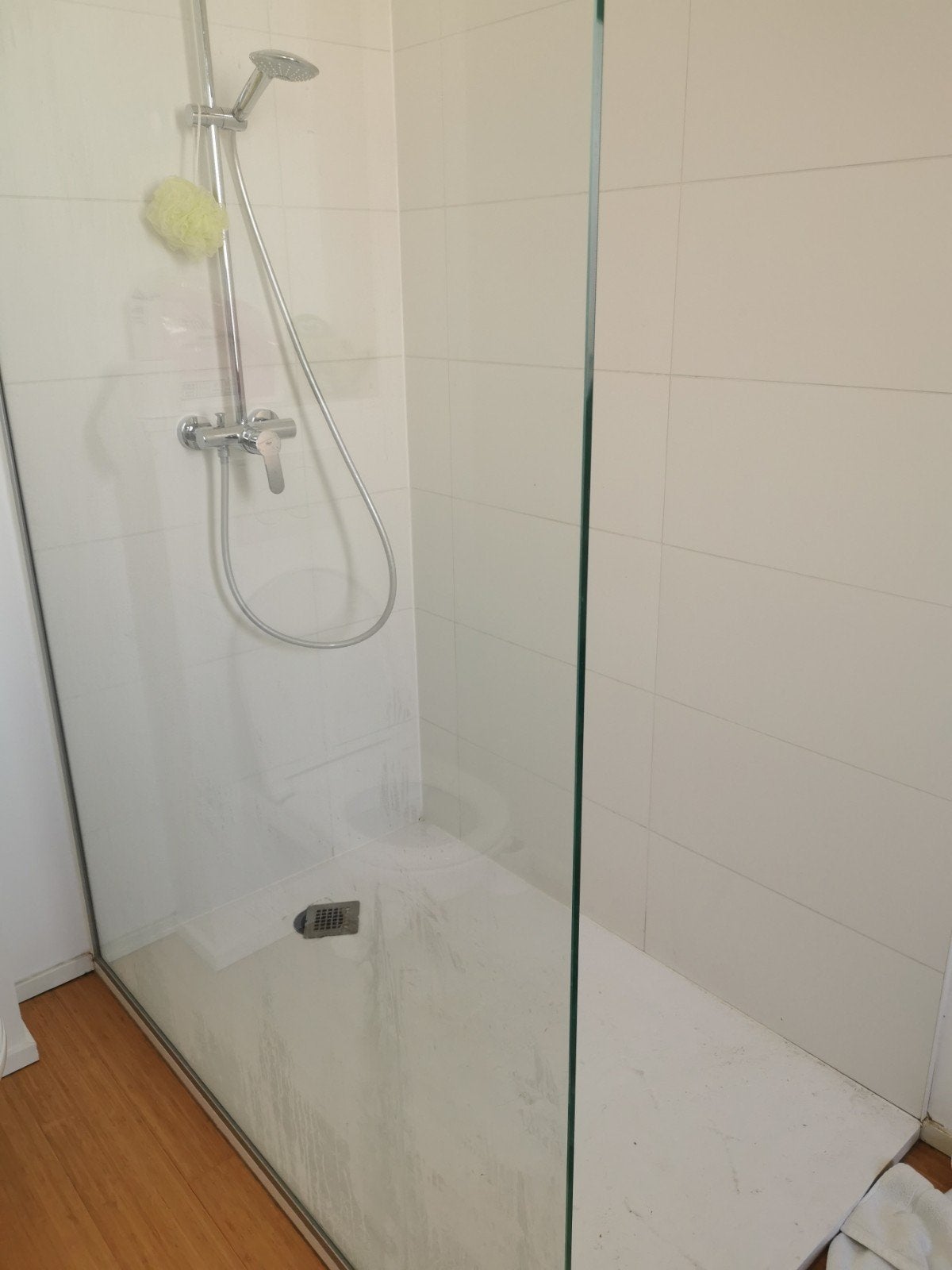 Paroi de douche, Enlèvement