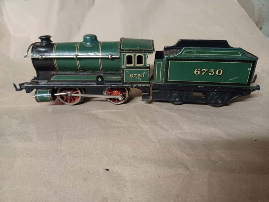 Locomotive BING 6750 en tôle, Enlèvement ou Envoi