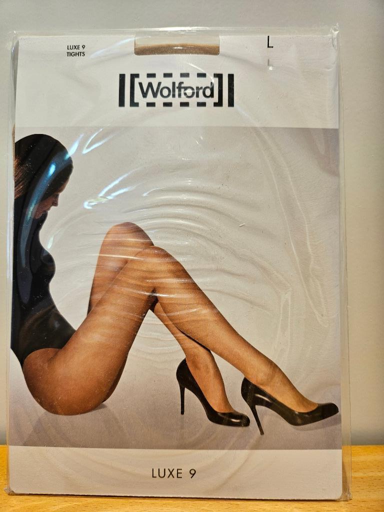 Wolford Luxe 9 panty - huidskleur - L, Kleding | Dames, Overige kleuren, Nieuw, Ophalen of Verzenden, Maat 44/46 (L)