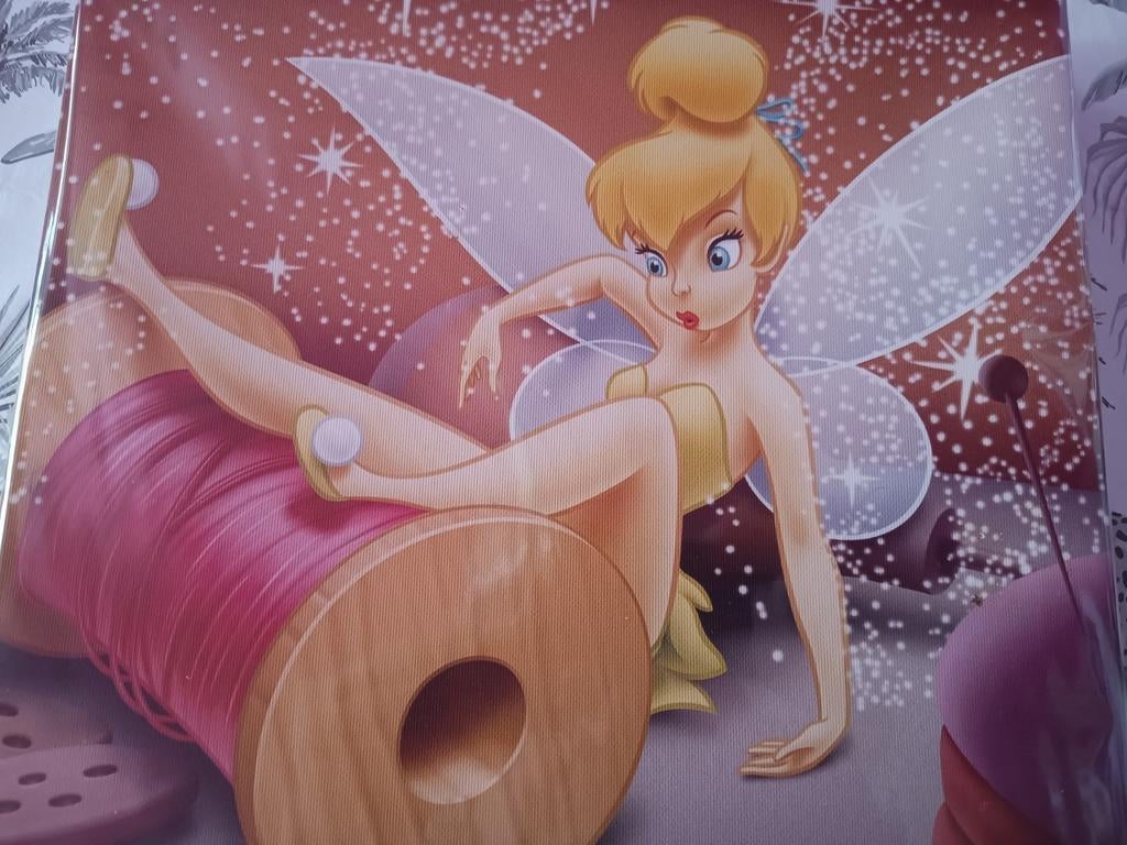 Canvas "Tinkerbell", Ophalen of Verzenden, Zo goed als nieuw