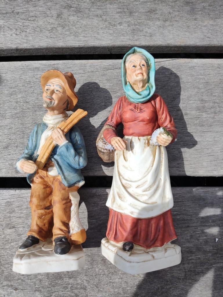 Porseleinen beeldjes koppel, Enlèvement ou Envoi, Comme neuf, Humain