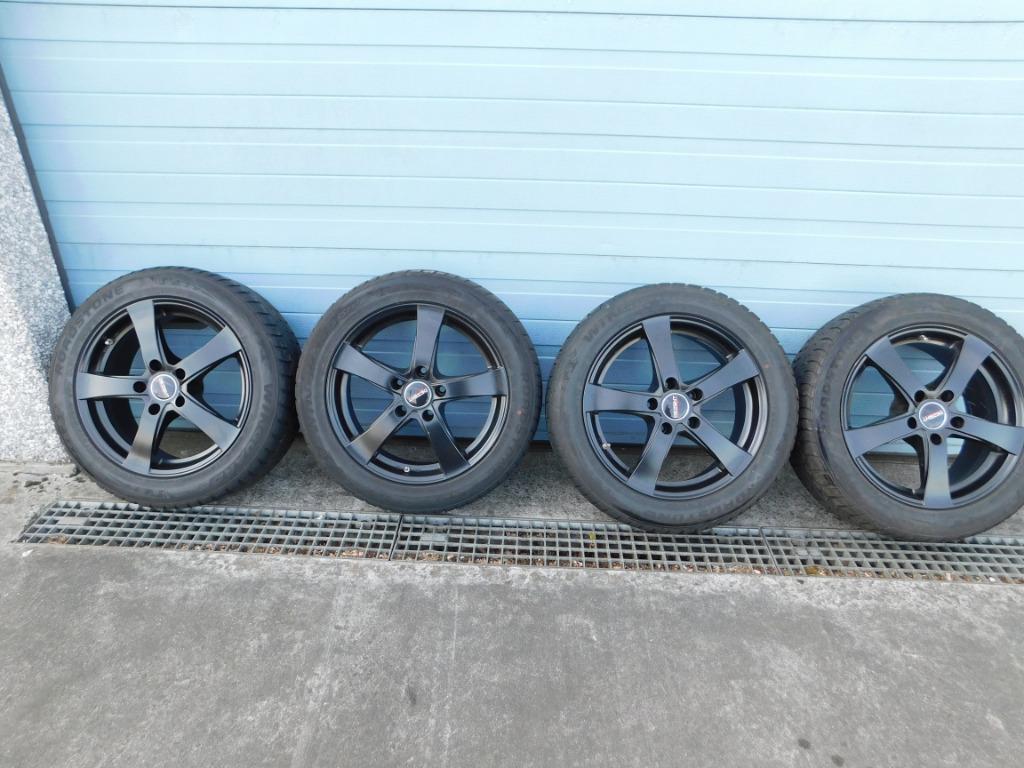set winterwielen 17 inch voor BMW 3 (225/50-17), Pneus et Jantes, Pneus hiver, Véhicule de tourisme, 17 pouces