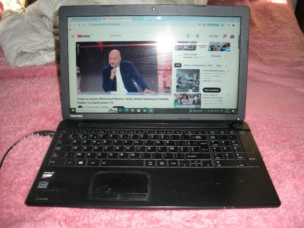 TOSHIBA Satellite C50D-A-133 pscgwe-01yoovbt i3 500HDD 8gb, Computers en Software, Monitoren, Zo goed als nieuw, HDMI, VGA, Ingebouwde speakers