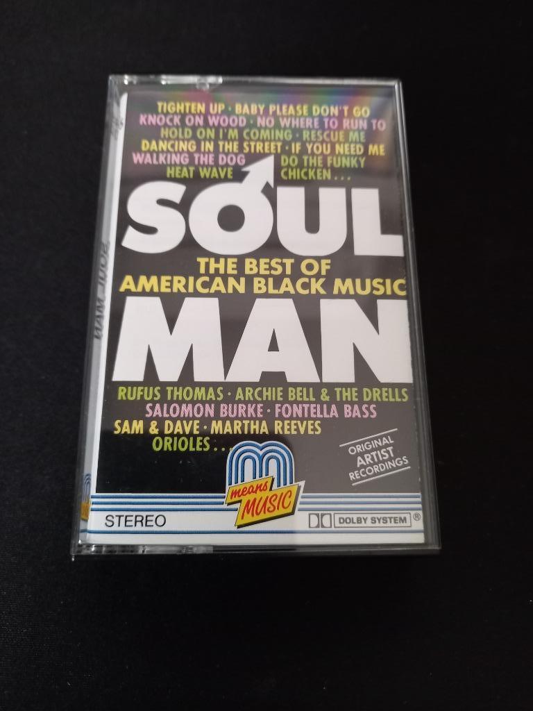 Soul Man - The Best Of American Black Music - Mc, Originale, Comme neuf, 1 cassette audio, R&B et Soul