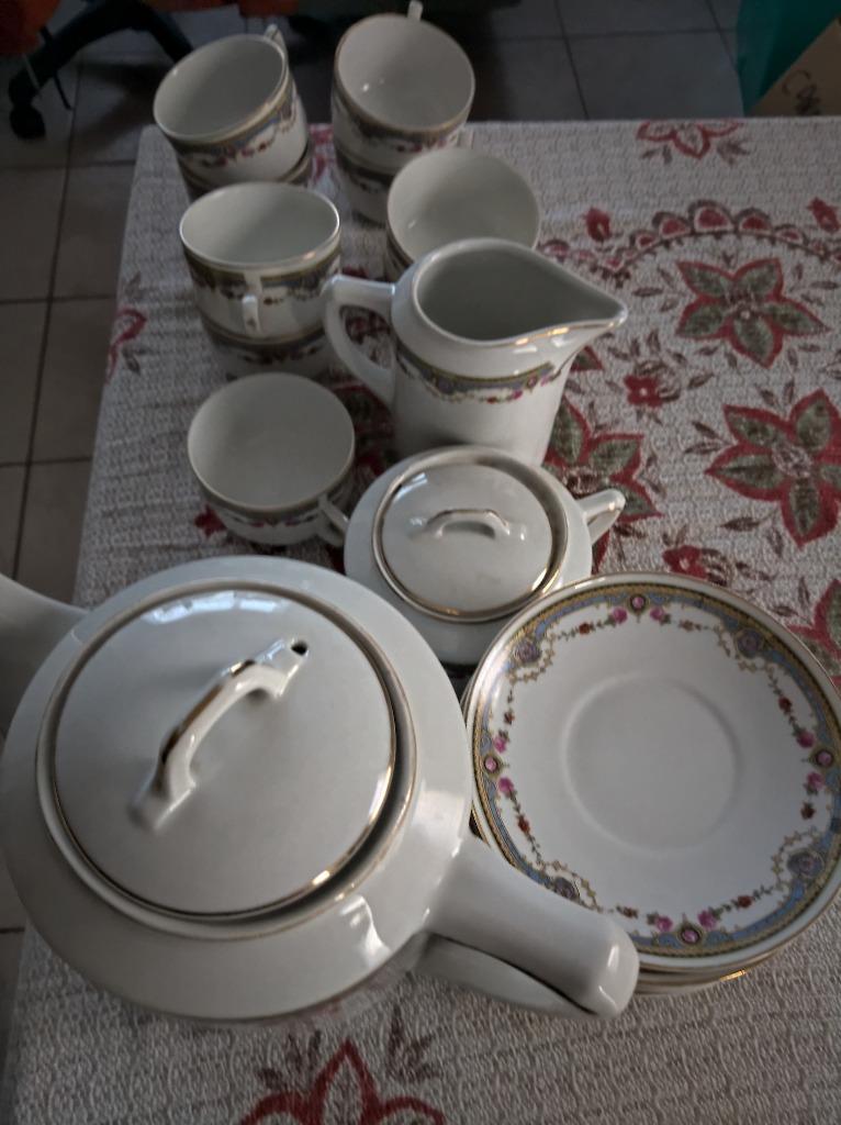 KOFFIESERVIES DE FUISSEAUX BAUDOUR TE KOOP, Antiek en Kunst, Ophalen of Verzenden