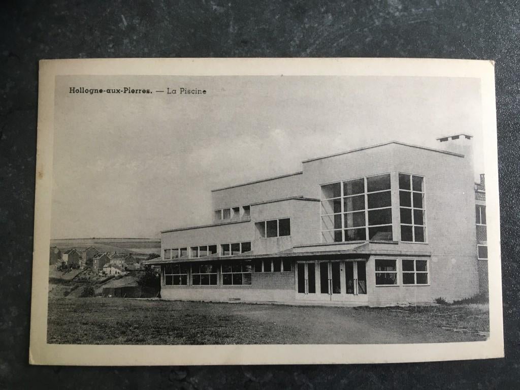 carte postale Hollogne-aux-Pierres - piscine, Collections, Enlèvement ou Envoi, Liège
