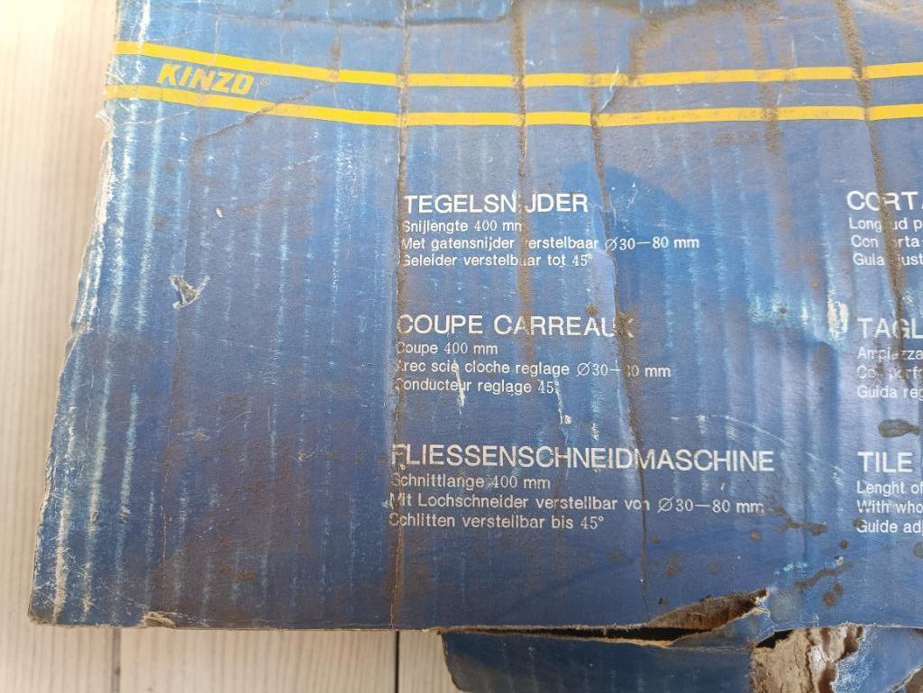 Kinzo Tegelsnijder, Enlèvement, Utilisé