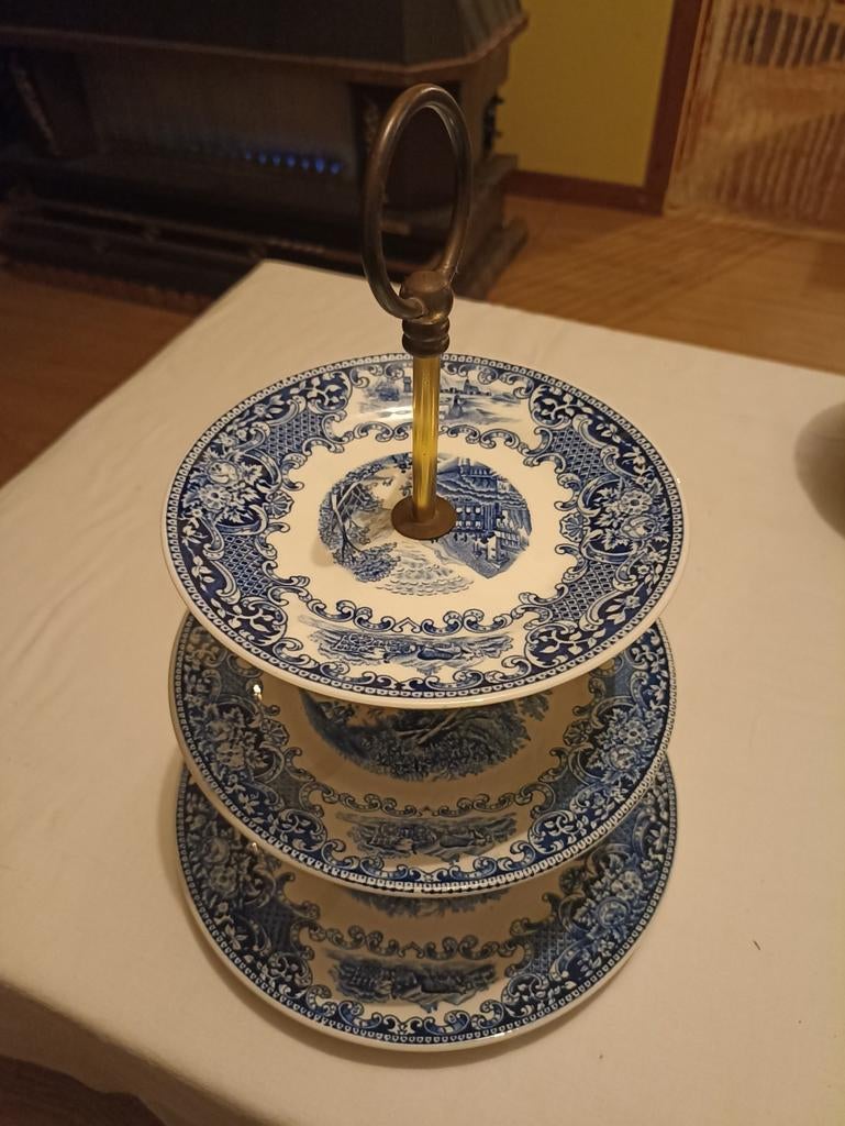 Plateau serviteur 3 plateaux Old England., Enlèvement ou Envoi