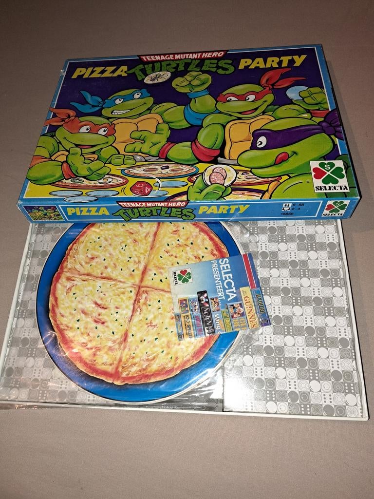 Pizza Turtles party TMNT, Ophalen of Verzenden