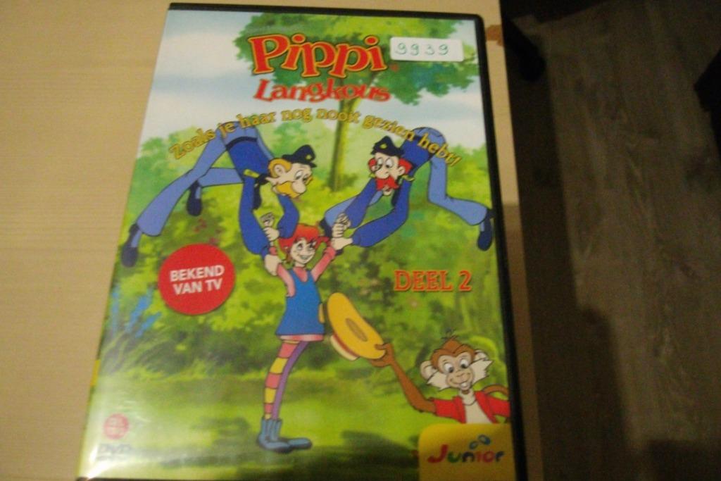 pippi langkous, Cd's en Dvd's, Dvd's | Kinderen en Jeugd, Ophalen of Verzenden