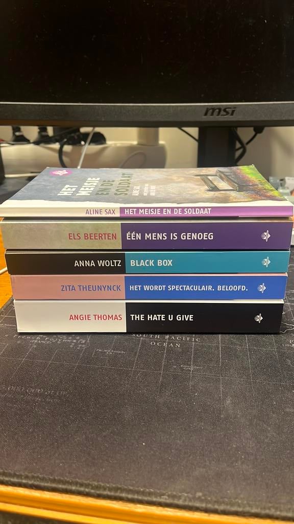 Boektoppers, Boeken, Ophalen, Gelezen