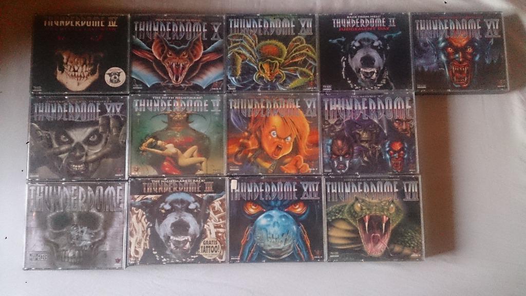 Thunderdome cd's, Ophalen of Verzenden