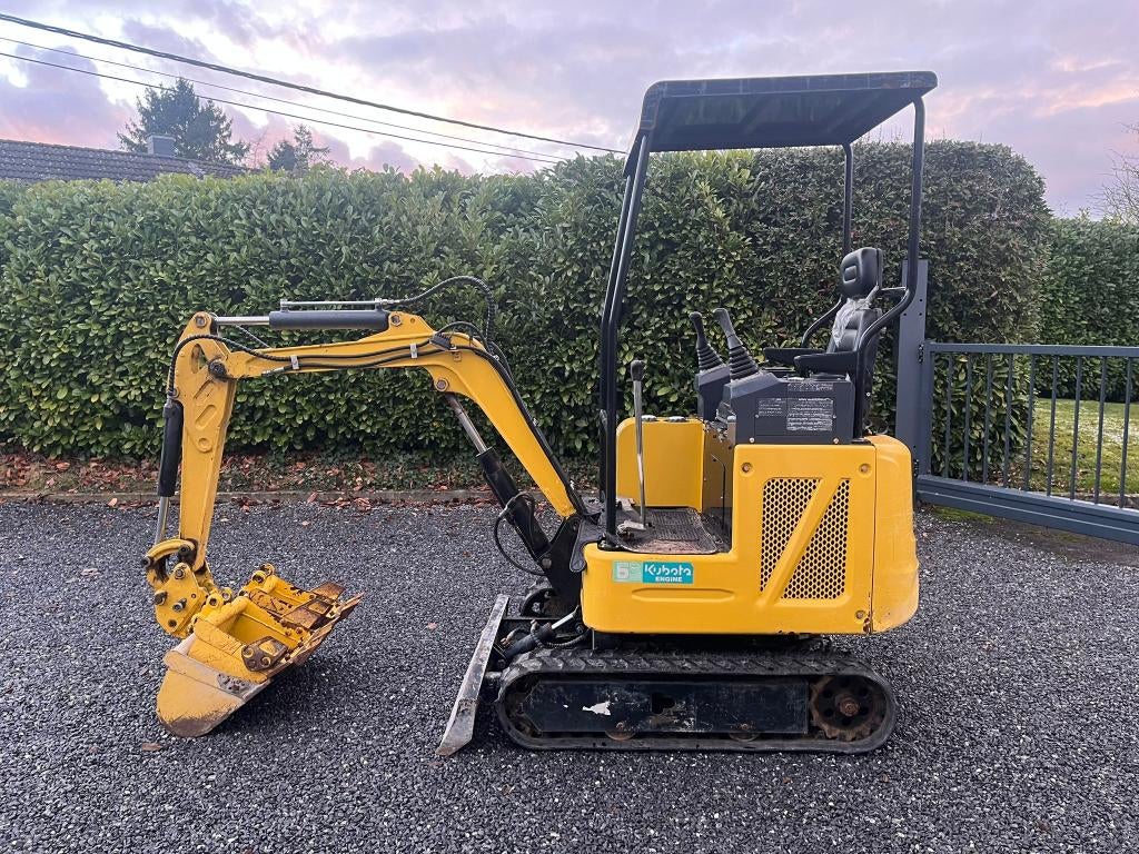 mini pelle 1500 kg, Enlèvement, Excavatrice