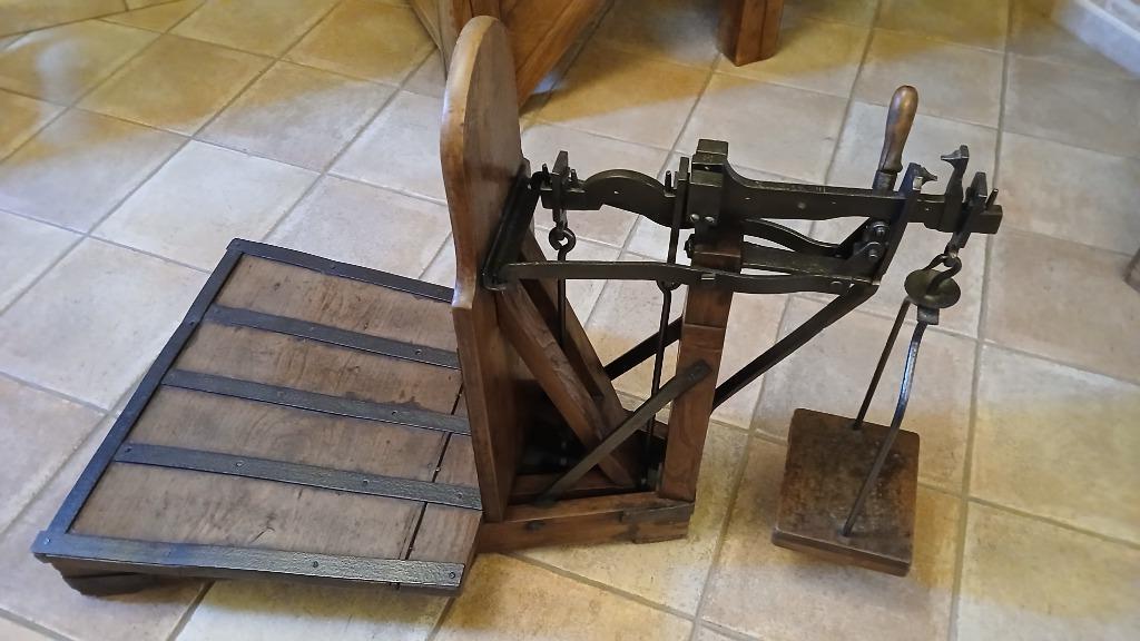 antieke aardappelbascule-weegschaal-afgerond bovenaan, Antiek en Kunst, Antiek | Gereedschap en Instrumenten, Ophalen