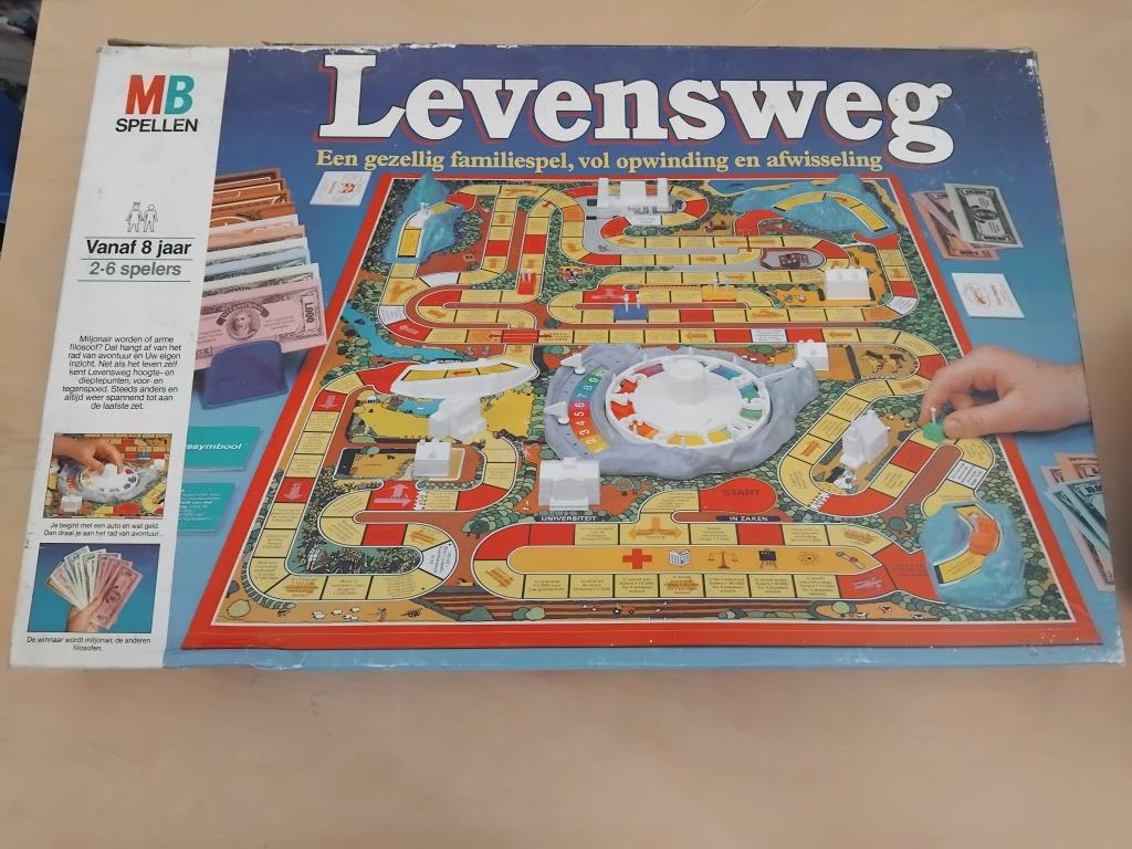 Gezelschapsspel Levensweg, Hobby en Vrije tijd, Ophalen of Verzenden