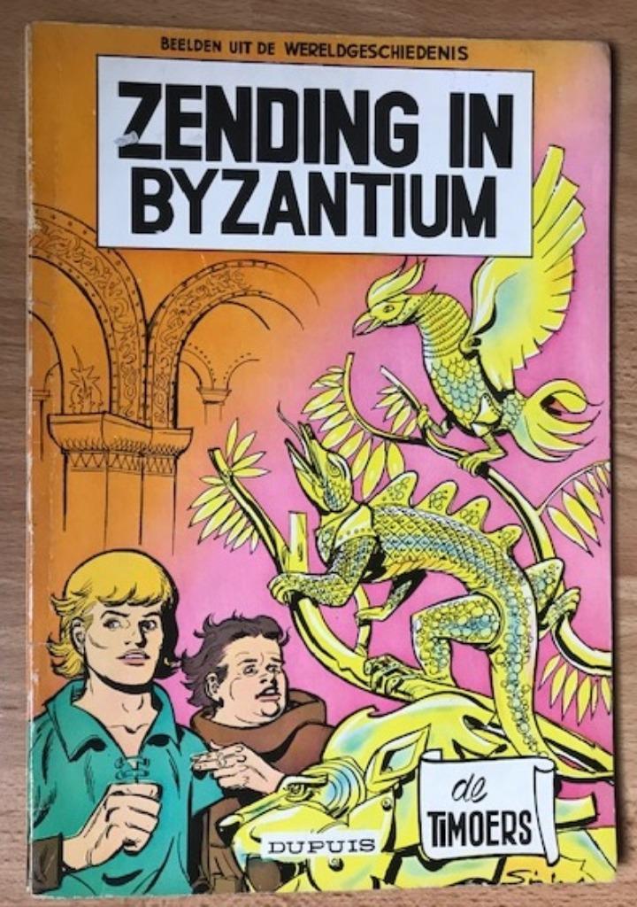 TIMOER 13 ZENDING IN BYZANTIUM EERSTE DRUK SIRIUS ROBBEDOES, Boeken, Gelezen, Eén stripboek, Ophalen of Verzenden, Sirius