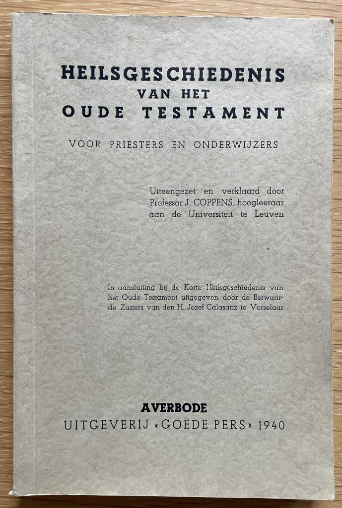 Heilsgeschiedenis van het Oude Testament, Ophalen of Verzenden