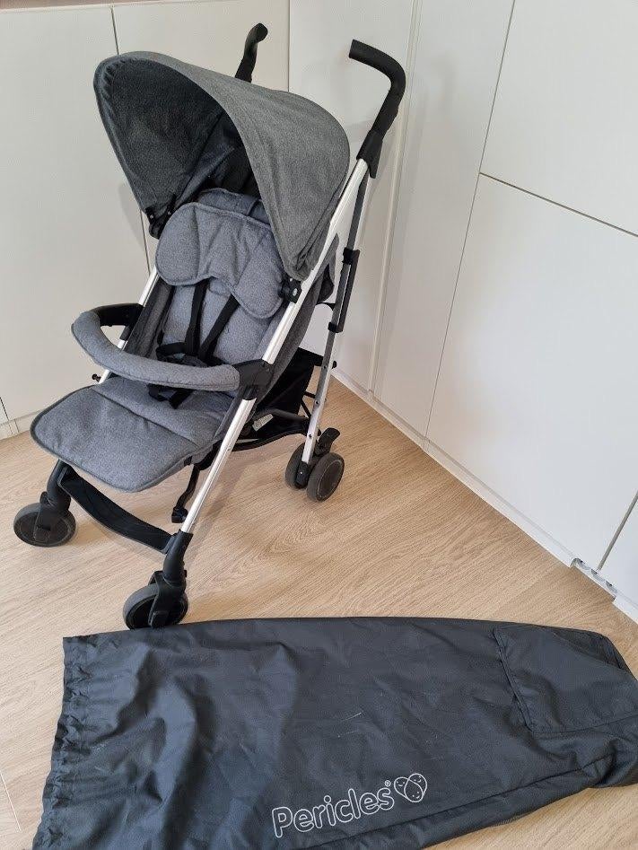 Buggy pericles + flight bag + regenhoes, Ophalen, Zo goed als nieuw, Overige merken, Zonnekap
