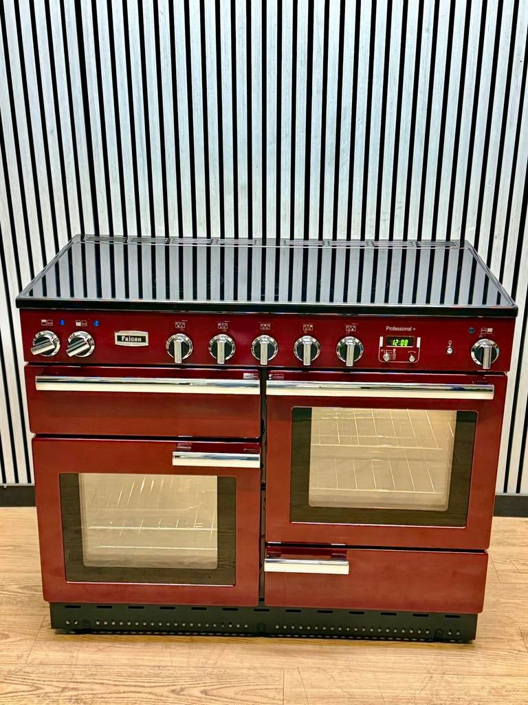Luxe Falcon De Luxe Fornuis INDUCTIE met 3 ovens 110 cm, Ophalen of Verzenden