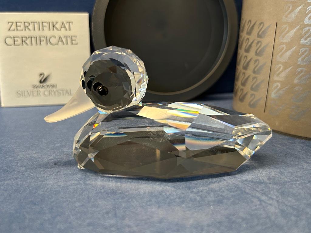 Swarovski Eend groot, Verzamelen, Ophalen of Verzenden, Nieuw, Figuurtje