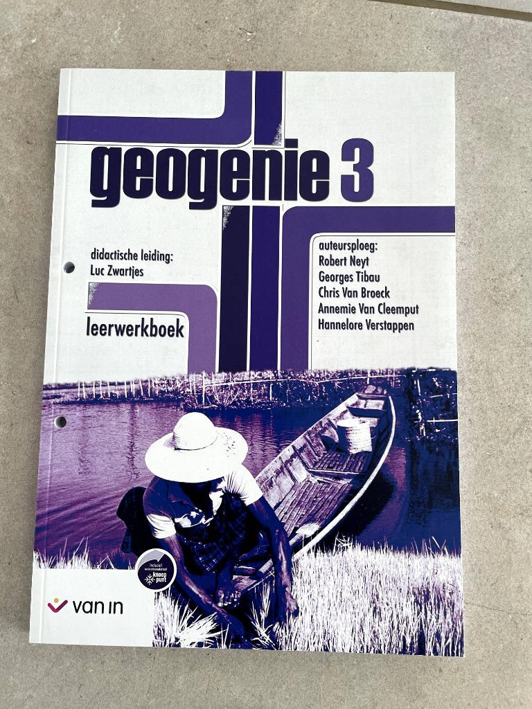 geogenie 3, Boeken, Ophalen of Verzenden, Nieuw, Aardrijkskunde, Van In