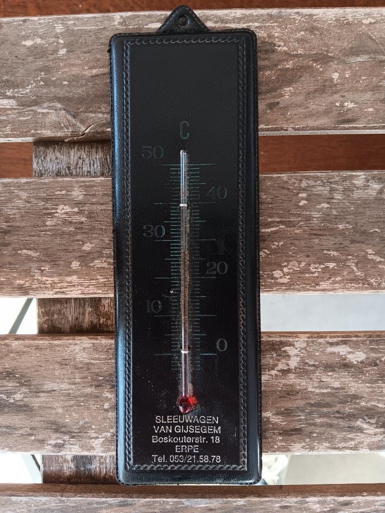 Thermometer Sleeuwagen Van Gijsegem Erpe, Ophalen of Verzenden, Gebruikt, Gebruiksvoorwerp