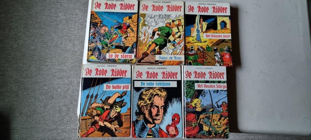 6 oude boeken van de Rode Ridder, Boeken, Ophalen