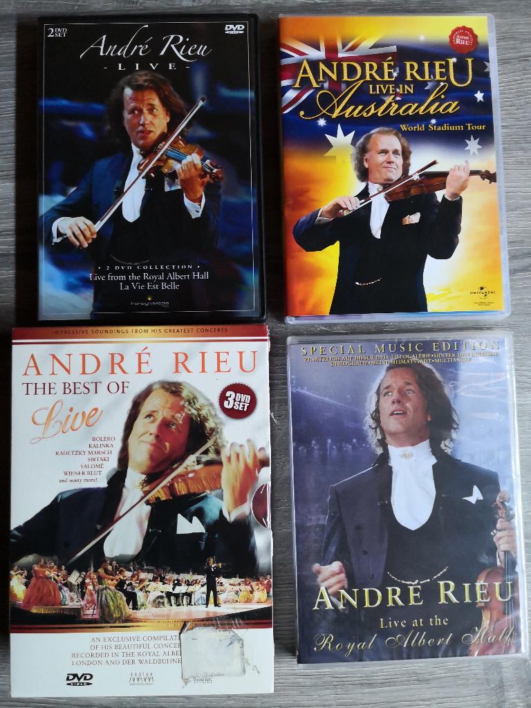 dvd's andre rieu uit te kiezen, Ophalen of Verzenden