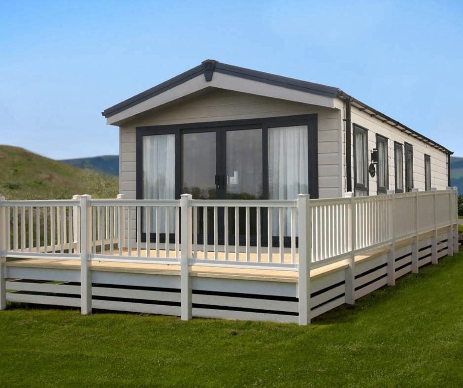 Mobil-home New Sheffield Deluxe - 3 chambres - 12,50 m, Jusqu'à 6