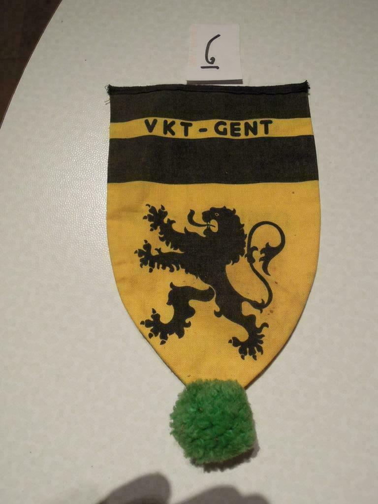 vaantje wimpel Vlaamse Leeuw Vlaamse kampeertoerist 1978, Ophalen of Verzenden, Gebruikt