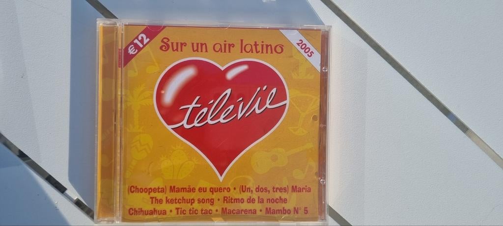 CD Télévie 2005 Sur un air latino, CD & DVD, Enlèvement, Comme neuf