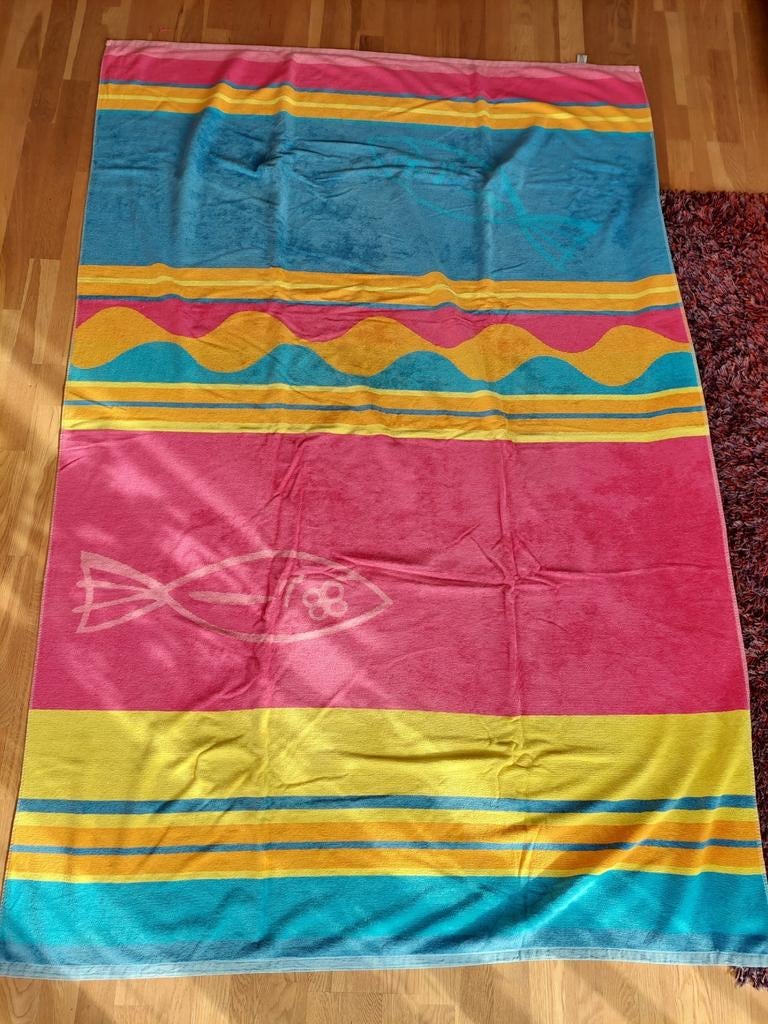 Grand drap de plage, Maison & Meubles, Salle de bain | Linge de bain & Accessoires, Enlèvement, Comme neuf