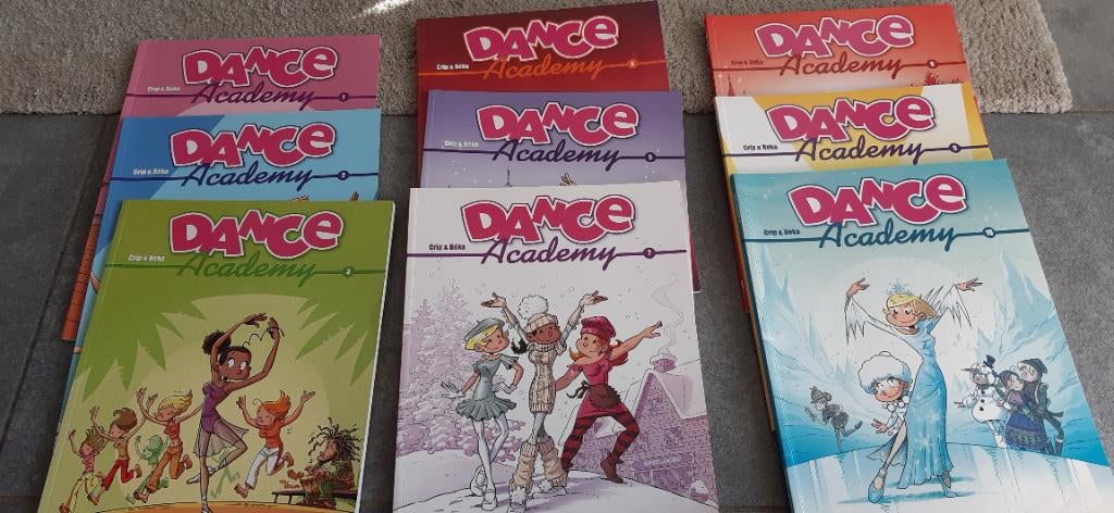 Stripverhalen  Dance Academy  9 strips €25, Boeken, Ophalen, Nieuw