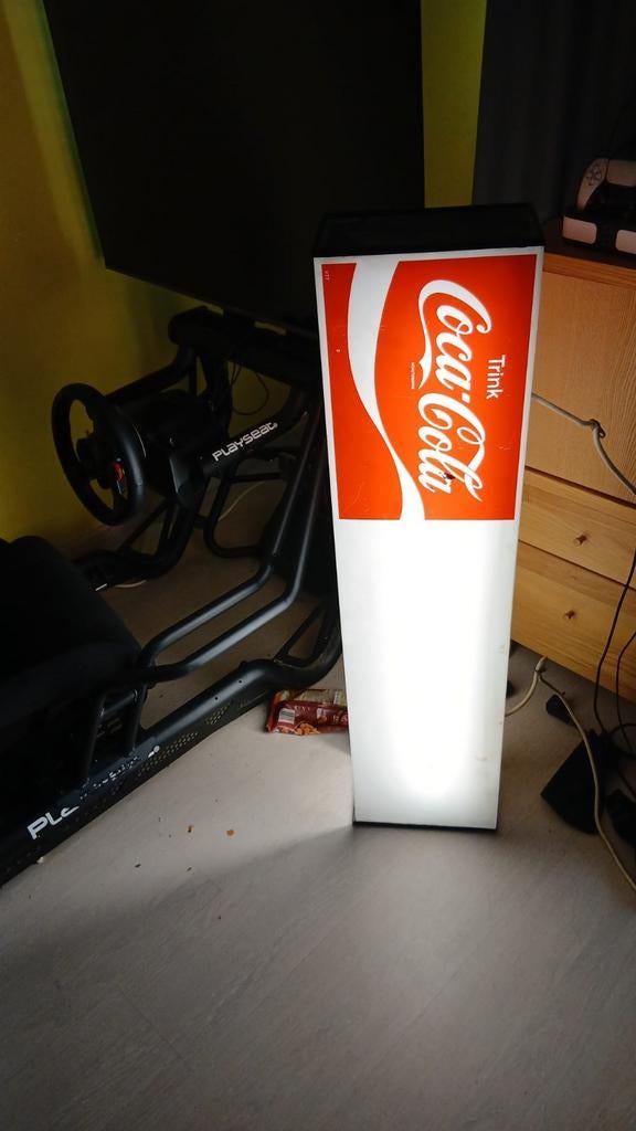 Coca Cola lichtbak Germany, Ophalen of Verzenden, Gebruikt