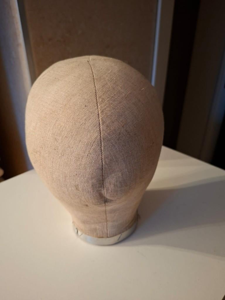 Tête en tissu ancienne pour modiste, Hobby en Vrije tijd, Kaarten | Zelfgemaakt, Ophalen, Gebruikt, Fantasie