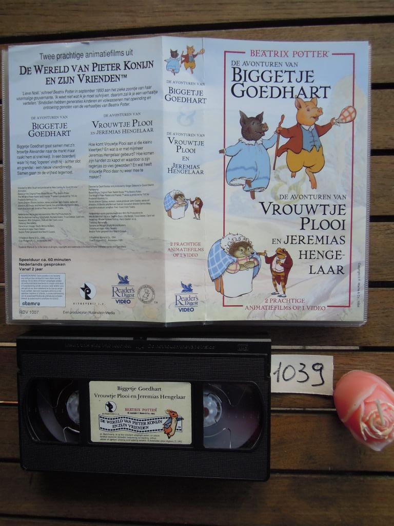 Porcinet Goedhart Beatrix Potter film 1994, Tous les âges, Enlèvement ou Envoi, Utilisé